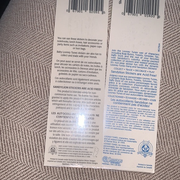 Lot of 4 vintage stickers - Picture 6 of 6